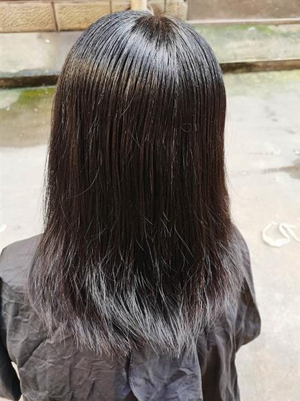 收長頭發實例六
